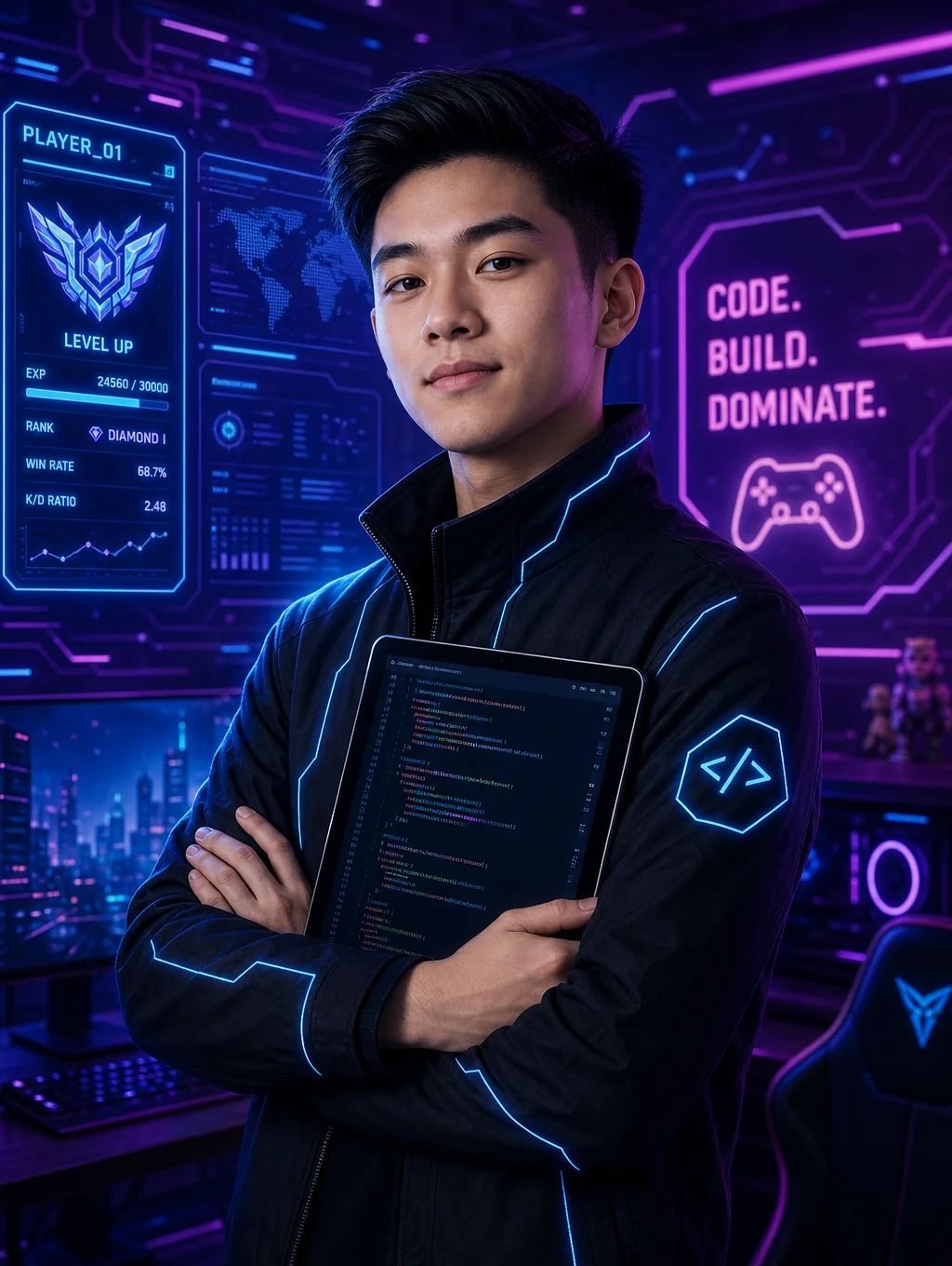 Portrait of James Wu, Frontend Lead
