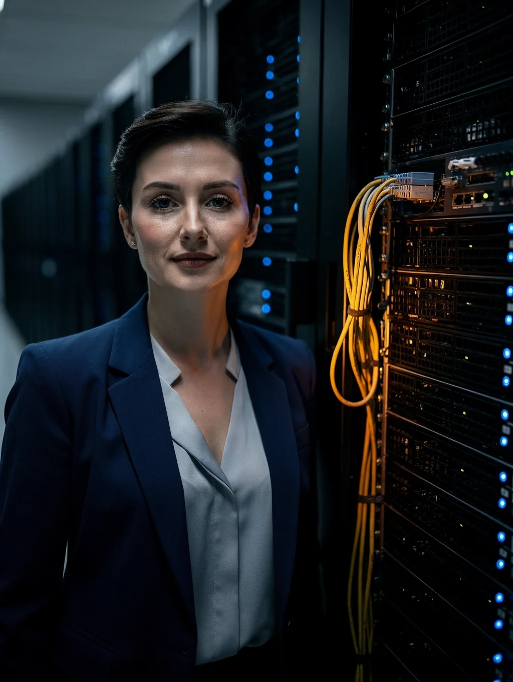 Portrait of Sarah Miller, Head of Security
